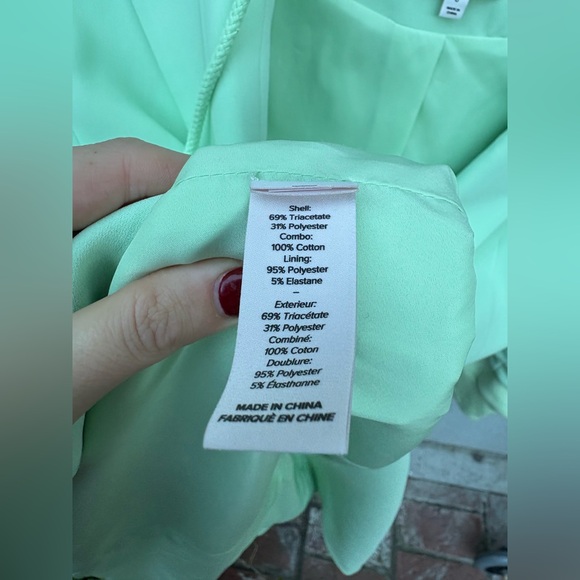CINQ À SEPT Hooded Khloe Jacket In Green Papaya - Picture 10 of 10